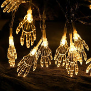 Halloween Atmosphere Party Layout Props Skeleton Hand Skeleton Lighting Chain