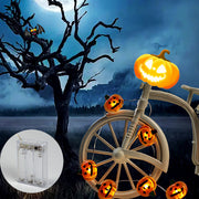 Halloween Decoration Led Ghost Festival Arrangement Pumpkin Lighting Chain