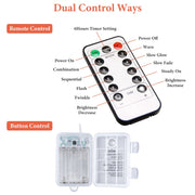 3.28FT Spider Web Light With Hairy Spider 70LED Battery Powered Remote Control 8 Lighting Modes Glowing Outdoor Indoor Wall Halloween Decoration