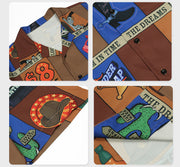 Fashion Short Sleeve Shirts Men's Loose T-Shirts