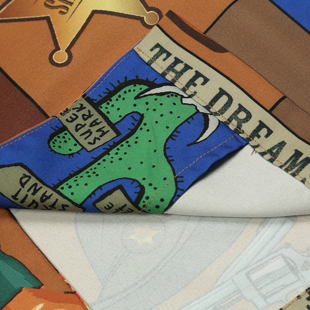 Fashion Short Sleeve Shirts Men's Loose T-Shirts