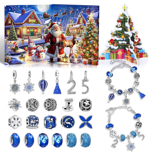 24 Grid Christmas Advent Calendar Countdown Set