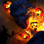 Halloween Decoration Led Ghost Festival Arrangement Pumpkin Lighting Chain