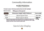 Christmas Decoration Christmas Knitted Hat Doll Ornaments